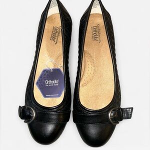 Croft & Barrow Brand new with tags Black Quilted Women's Flats size 7.5 USA